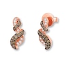 Thumbnail Image 1 of Previously Owned Le Vian Diamond Earrings 1/3 ct tw 14K Gold