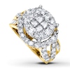Thumbnail Image 0 of Previously Owned Diamond Ring 2-1/2 Carats tw 14K Yellow Gold