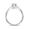 Thumbnail Image 2 of Previously Owned THE LEO Diamond Bridal Set 1-1/4 ct tw Princess & Round-Cut 14K White Gold/Platinum