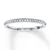 Thumbnail Image 0 of Previously Owned Diamond Wedding Band 1/10 ct tw Round-cut 10K White Gold