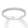 Thumbnail Image 1 of Previously Owned Diamond Wedding Band 1/5 ct tw Round-cut 14K White Gold