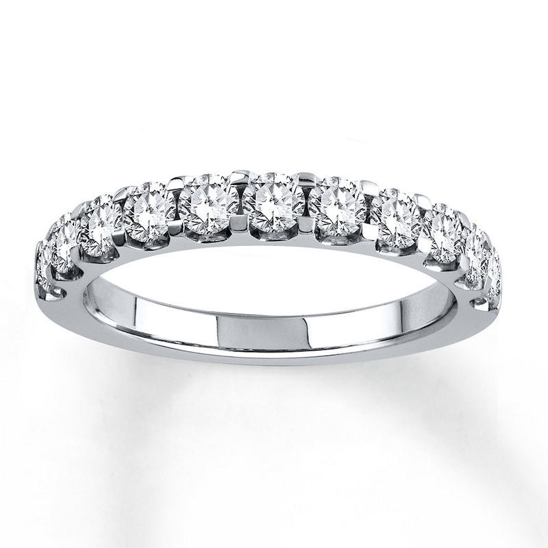 Previously Owned Diamond Anniversary Band 1 ct tw Round-cut Platinum