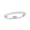 Thumbnail Image 1 of Previously Owned THE LEO Diamond Wedding Band 1/5 ct tw Round-cut 14K White Gold