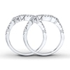 Thumbnail Image 1 of Previously Owned Diamond Wedding Bands 1/3 ct tw Round-cut 14K White Gold