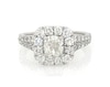 Thumbnail Image 1 of Previously Owned Neil Lane Diamond Engagement Ring 2-1/6 ct tw Cushion-cut 14K White Gold Size 5.5