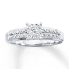 Thumbnail Image 0 of Previously Owned Ring 1/4 ct tw Round-cut Diamonds 10K White Gold - Size 4.75