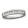 Thumbnail Image 1 of Previously Owned Diamond Band 1/2 ct tw Princess-cut 14K White Gold - Size 4.75