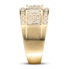 Thumbnail Image 3 of Previously Owned Men's Diamond Ring 1 ct tw Round 10K Yellow Gold