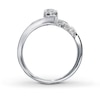 Thumbnail Image 2 of Previously Owned Leo Engagement Ring 3/4 ct tw Round-cut Diamonds 14K White Gold