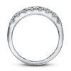 Thumbnail Image 1 of Previously Owned THE LEO Diamond Anniversary Band 1-1/2 ct tw Round-cut 14K White Gold