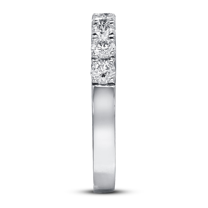 Previously Owned THE LEO Diamond Anniversary Band 1-1/2 ct tw Round-cut 14K White Gold