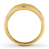 Thumbnail Image 2 of Previously Owned Men's Wedding Band 1 ct tw Round-cut Diamonds 10K Yellow Gold