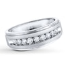 Thumbnail Image 0 of Previously Owned Men's Diamond Ring 1/2 ct tw Round-cut 10K White Gold