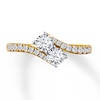 Thumbnail Image 1 of Previously Owned Ever Us Diamond Ring 1 ct tw Round-cut 14K Yellow Gold