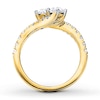 Thumbnail Image 4 of Previously Owned Ever Us Diamond Ring 1 ct tw Round-cut 14K Yellow Gold