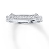Thumbnail Image 0 of Previously Owned Diamond Band 1/6 ct tw Round-cut 14K White Gold