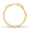 Thumbnail Image 1 of Previously Owned Diamond Stackable Ring 1/6 ct tw Round-cut 10K Yellow Gold - Size 3.75