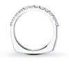Thumbnail Image 1 of Previously Owned Diamond Anniversary Band 5/8 ct tw Round-cut 18K White Gold - Size 9.75