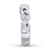 Thumbnail Image 2 of Previously Owned Neil Lane Designs Ring 1/8 ct tw Round-cut Diamonds Sterling Silver - Size 11.5