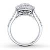 Thumbnail Image 2 of Previously Owned Diamond Engagement Ring 1 ct tw Round-cut 14K White Gold - Size 8.75