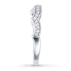 Thumbnail Image 3 of Previously Owned Diamond Wedding Band 1/6 ct tw Round-cut 14K White Gold - Size 11