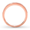 Thumbnail Image 1 of Previously Owned Diamond Wedding Band 1/5 ct tw Round-cut 14K Rose Gold - Size 10.5