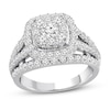 Thumbnail Image 1 of Previously Owned Diamond Engagement Ring 2 ct tw Round-cut 14K White Gold - Size 10