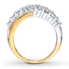 Thumbnail Image 1 of Previously Owned Diamond Anniversary Band 1-1/2 ct tw Round-cut 14K Two-Tone Gold
