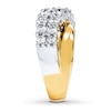 Thumbnail Image 2 of Previously Owned Diamond Anniversary Band 1-1/2 ct tw Round-cut 14K Two-Tone Gold