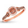 Thumbnail Image 0 of Previously Owned Le Vian Chocolate Diamonds 1/3 ct tw Round-cut Ring 14K Strawberry Gold - Size 10.75
