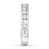 Thumbnail Image 2 of Previously Owned Diamond Anniversary Band 1 ct tw Round-cut 10K White Gold - Size 10