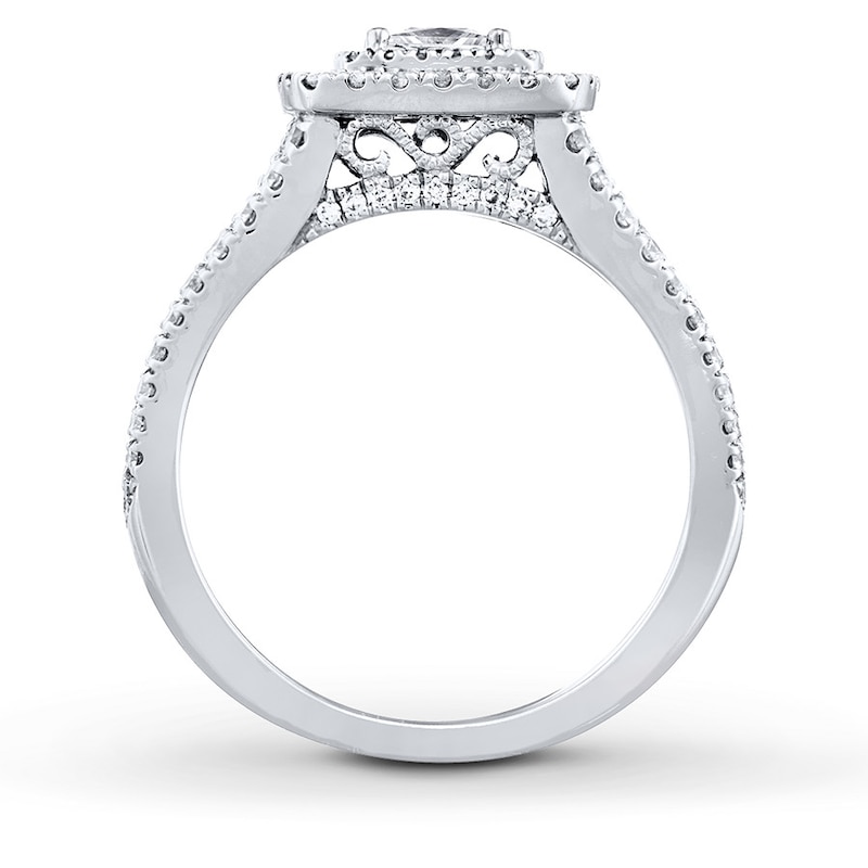 Main Image 2 of Previously Owned Neil Lane Diamond Engagement Ring 1-3/4 ct tw 14K White Gold