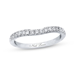 Previously Owned Neil Lane Wedding Band 1/3 ct tw Diamonds 14K White Gold