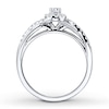 Thumbnail Image 2 of Previously Owned Diamond Engagement Ring 1/4 ct tw Round-cut 10K White Gold