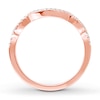 Thumbnail Image 1 of Previously Owned Diamond Wedding Band 1/8 ct tw Round-cut 14K Rose Gold
