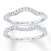 Thumbnail Image 0 of Previously Owned Diamond Wedding Band 3/8 ct tw Round-cut 14K White Gold - Size 11.75