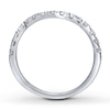 Thumbnail Image 1 of Previously Owned Wedding Band 1/3 ct tw Round-cut Diamonds 14K White Gold - Size 11.25