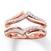 Thumbnail Image 0 of Previously Owned Diamond Enhancer Ring 1/4 ct tw Round-cut 14K Rose Gold - Size 4.25