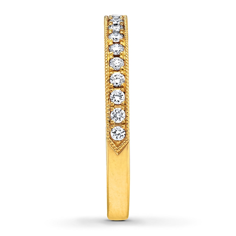 Previously Owned Neil Lane Wedding Band 1/3 ct tw Round-cut Diamonds 14K Yellow Gold - Size 8.75