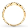 Thumbnail Image 1 of Previously Owned Diamond Anniversary Band 1/4 ct tw Round-cut 10K Yellow Gold - Size 3.75
