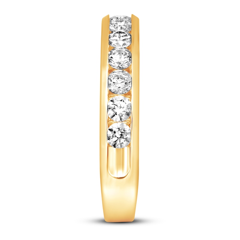 Main Image 2 of Previously Owned Diamond Anniversary Band 1 ct tw Round-cut 10K Yellow Gold