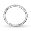 Thumbnail Image 2 of Previously Owned Diamond Wedding Band 1/5 ct tw Round-cut 14K White Gold