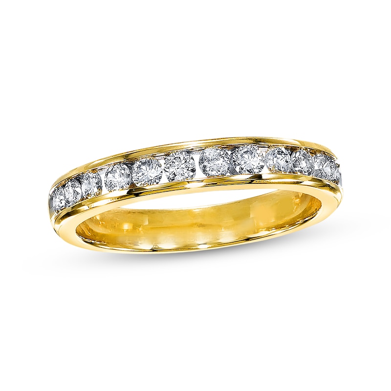 Previously Owned Diamond Anniversary Band 1/2 ct tw Round-Cut 14K Yellow Gold