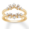 Thumbnail Image 1 of Previously Owned Diamond Enhancer Ring 1/3 ct tw Round-cut 14K Yellow Gold