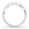 Thumbnail Image 2 of Previously Owned Diamond Wedding Band 1/4 ct tw Round-cut 14K White Gold