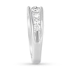 Thumbnail Image 2 of Previously Owned Diamond Wedding Band 1-1/5 ct tw Round-cut 14K White Gold