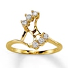 Thumbnail Image 1 of Previously Owned Diamond Wedding Band 1/4 ct tw Round-cut 14K Yellow Gold - Size 2.75