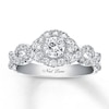 Thumbnail Image 0 of Previously Owned Neil Lane Engagement Ring 1 ct tw Round-cut Diamonds 14K White Gold - Size 5.5