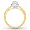 Thumbnail Image 2 of Previously Owned Neil Lane Diamond Engagement Ring 1-1/8 ct tw Round-cut 14K Two-Tone Gold