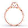 Thumbnail Image 3 of Previously Owned Promise Ring 1/5 ct tw 10K Rose Gold